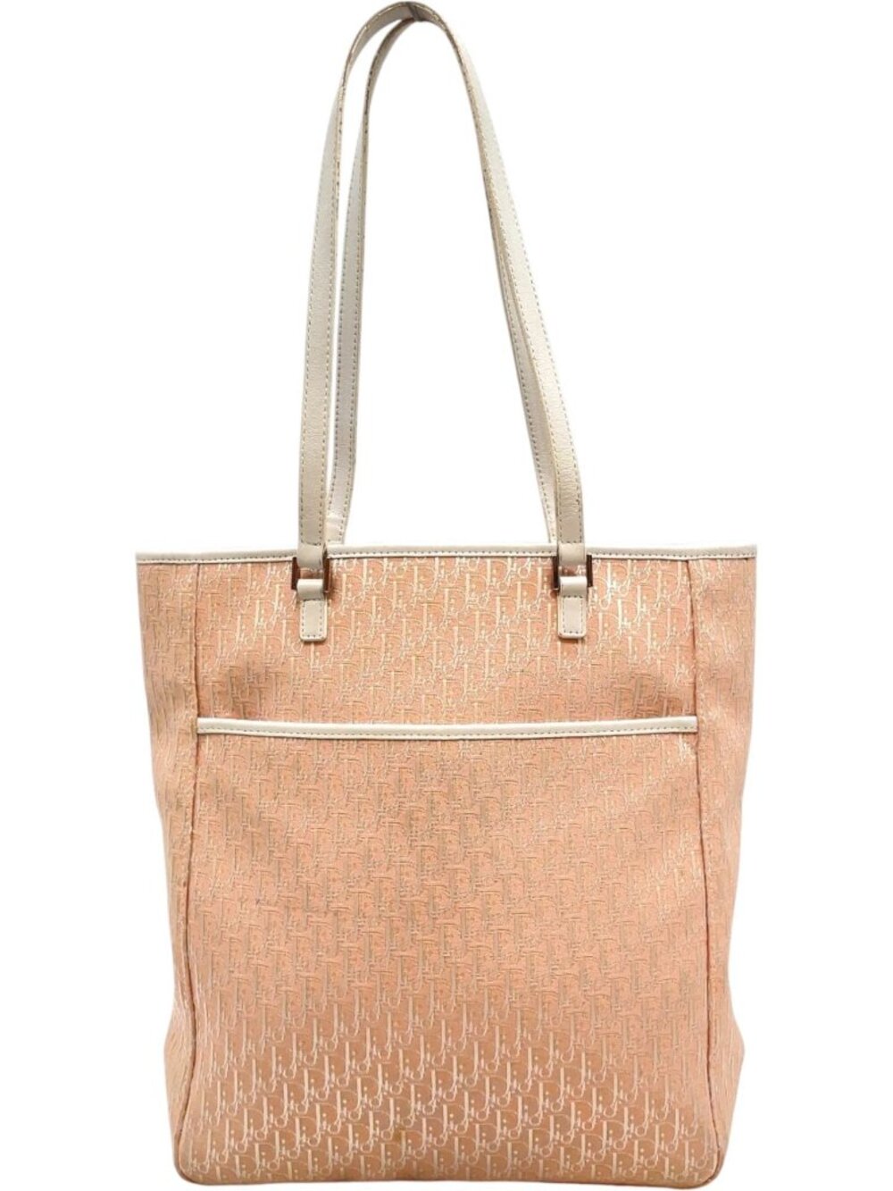 483298CR T4 Christian Dior Shoulder Bag Pink Canvas